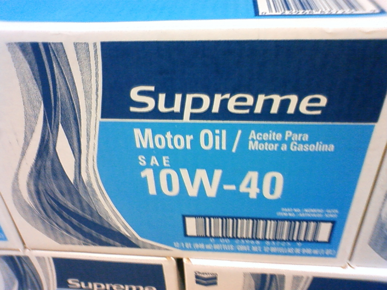 Costco コストコ好きの新商品紹介ブログ シェブロン オイル946ml 12本 Suprememotoroil w 50 10w 40